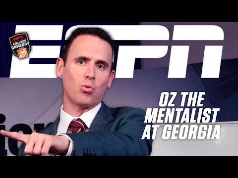 Oz the Mentalist BEWILDERS the Georgia Bulldogs 🤯 | College GameDay