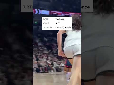 POV: Watching 6'7" Alicia Tournebize from the baseline 😳