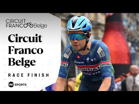 HE'S FINALLY DONE IT! 🙌 | 2026 Circuit Franco-Belge Final KM's | TNT Sports Cycling