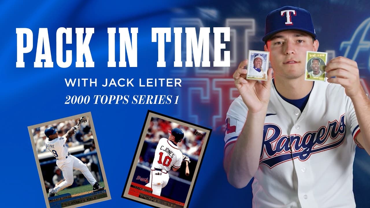 Jack Leiter Rips Packs From His Birth Year