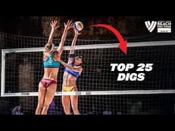 Highest Volleyball IQ: Top 25 Strongest Women's Digs of 2025!