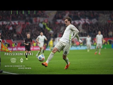 PRESSEKONFERENZ NACH LEVERKUSEN I Bayer 04 Leverkusen 1:0 Werder Bremen I SV Werder Bremen