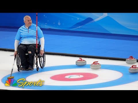Team Dwyer/Emt move one step closer to Paralympic qualification at U.S. Curling Trials | NBC Sports