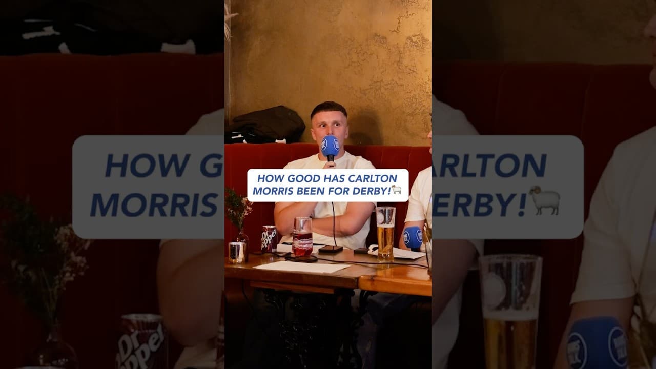 How good was Carlton Morris for Derby County this season?! 🐏 #derbycounty #dcfc #podcastclip