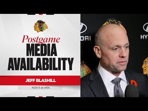 "We've been rewarded as a team because of it." | Jeff Blashill Postgame 11.5.25
