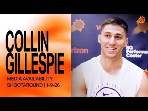 Collin Gillespie Shootaround Media Availability | Phoenix Suns | 1-9-26