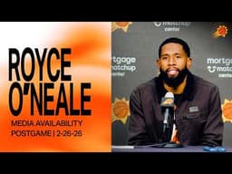 Royce O'Neale Postgame Availability | Phoenix Suns | 2-26-26