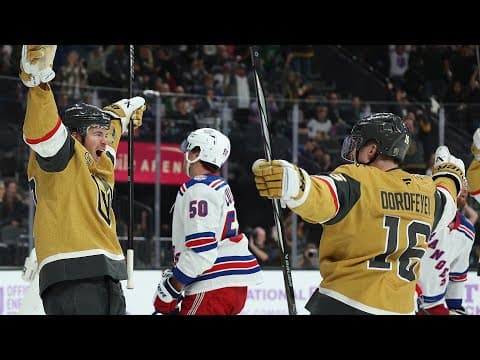 Resumen en español: NYR@VGKRecap 🎙️ In Spanish: NYR@VGK