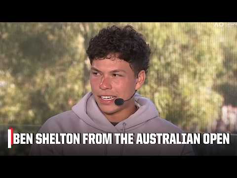 Ben Shelton says the American tennis players have 'healthy competition' 🤝🇺🇸 | 2026 Australian Open