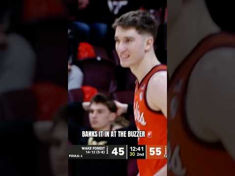 Avdalas from three‼️ #hokies #virginiatech #accbasketball #basketball #collegebasketball #sports