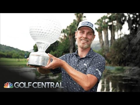 Kristoffer Reitan nearly loses huge lead, wins Nedbank Golf Challenge | Golf Central | Golf Channel