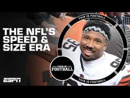 Has speed taken precedence over size and strength in today's NFL?