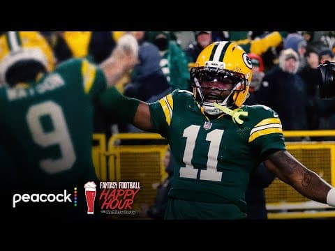 Jayden Reed, Tyrone Tracy Jr. solid Week 15 FLEX plays | Fantasy Football Happy Hour | NFL on NBC