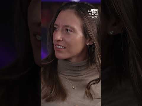 "the queen of tennis" 👑 Our doubles players were put to the test at the WTA Finals! #wta #sports