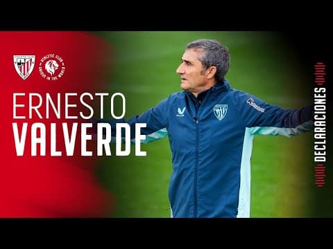 🎙️Ernesto Valverde | pre Athletic Club-Real Oviedo I LaLiga 2025-26 J12