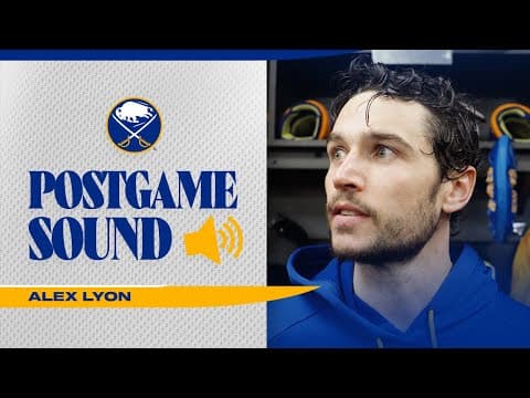 "Guys Did A Great Job Locking Down" | Alex Lyon After 3-2 Win In Vancouver | Buffalo Sabres