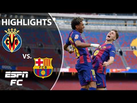 'IMPOSSIBLE TO DEFEND!' 🔥 Lamine Yamal's DOMINANT GOAL vs. Villarreal | ESPN FC