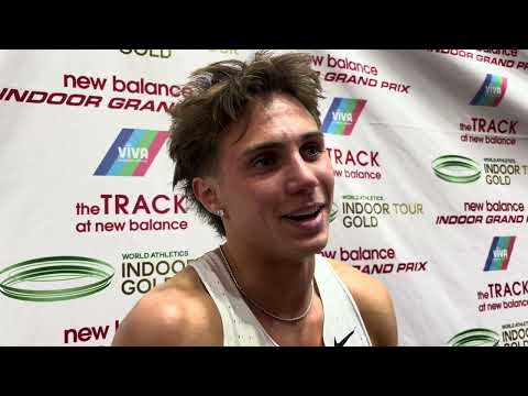 Marco Langon Runs 7:34.56 for NCAA #4 3000 at NB Indoor Grand Prix + Talks Racing Cam Myers