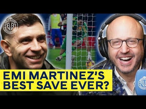 Emi Martinez Reveals Messi's Mind Games & Best Saves!