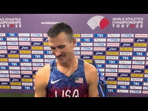 Dan Michalski on the thrill of leading the 2025 Worlds steeplechase final