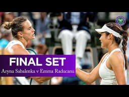 The BEST match of The Championships 2025?! Aryna Sabalenka vs Emma Raducanu final set replay