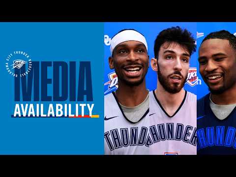 Practice Media Availability | Shai, Chet and Cason | NBA Playoffs | April 16, 2026