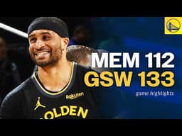 Warriors Depth on Display in Win Over Grizzlies 💪