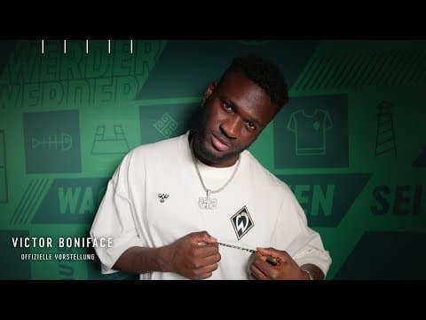 VICTOR BONIFACE - Offizielle Vorstelllung I SV Werder Bremen
