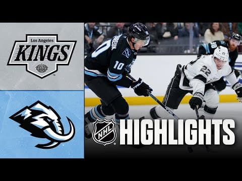 Kings vs. Mammoth | NHL Highlights | December 08, 2025