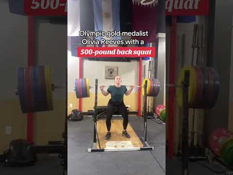 She made it look easy 🤯 (via oliviareeves.71/IG)