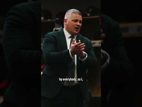 Keefe congratulates squad after a 4-1 win over Anaheim