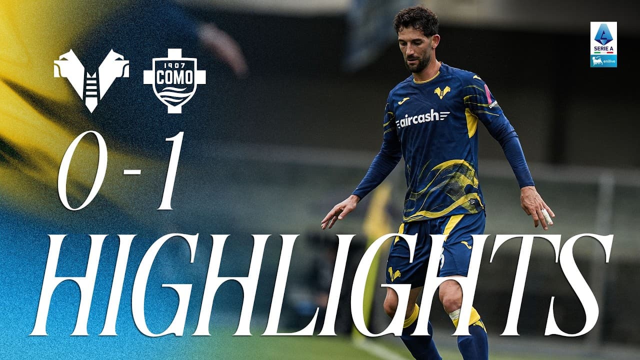 Highlights Serie A Enilive 2025/26 | Hellas Verona-Como 0-1