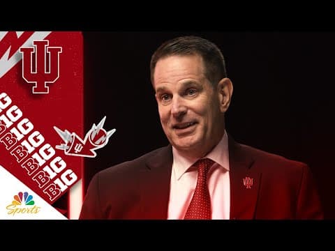 Curt Cignetti on why Indiana must 'eliminate the noise' after historic 2024 | Big Ten on NBC Sports