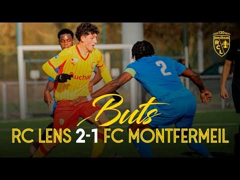 U17 I Les buts de RC Lens-FC Montfermeil (2-1)