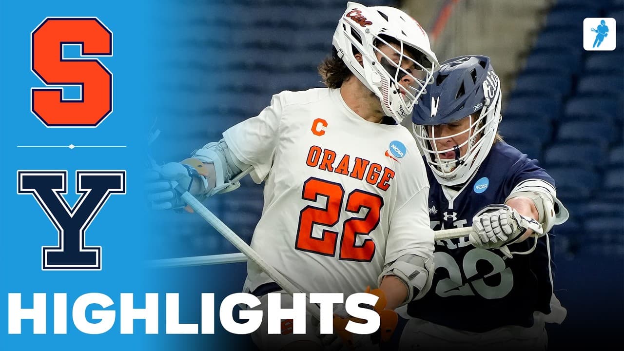 Syracuse vs Yale | What a Game | NCAA College Lacrosse | Highlights - May 10, 2026