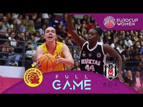 LIVE - Athinaikos Qualco v Besiktas BOA | EuroCup Women 2025-26 | Regular Season