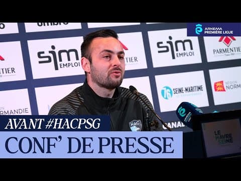 💬  Féminines / Avant HAC - Paris SG, interview de Maxime Di Liberto