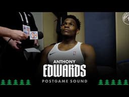 "Bones Came In And Changed The Tempo Of The Game" | Anthony Edwards Postgame Sound | 03.01.26