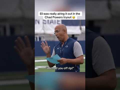 Can’t hide talent as much as you try Chad Powers 💪