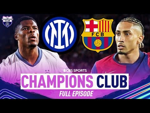LIVE REACTION: Inter vs. Barcelona & More | Champions Club