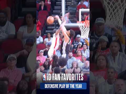 🚨The results are in for Defensive Play of the Year🚨Wemby earns the 2024-25 NBA Fan Favorites Award