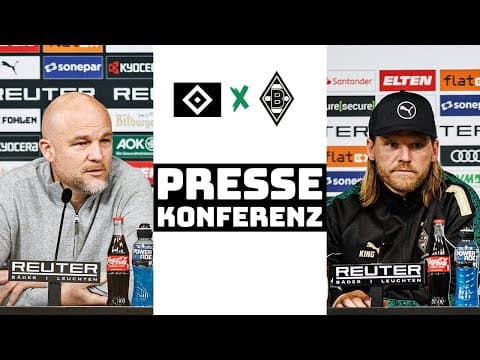 "Ich vertraue meiner Mannschaft"| 🎙️ PK vor Hamburger SV - Borussia