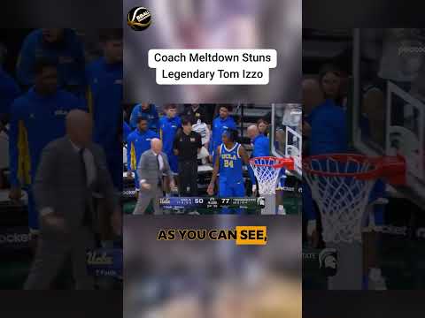 Coach Benches His Own Player Mid-Game - Tom Izzo Can't Believe What He's Seeing