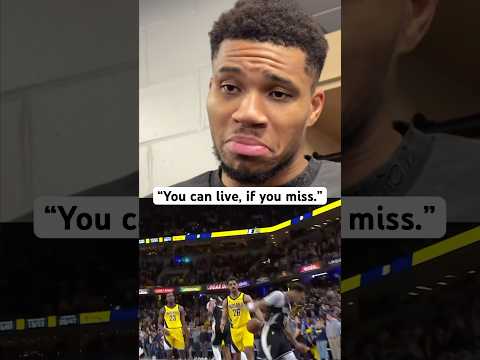 Giannis talks about his game winning shot! 💭