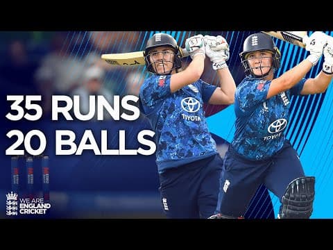 35 Runs off 20 Balls | End of England ODI Innings | England vs West Indies 2025