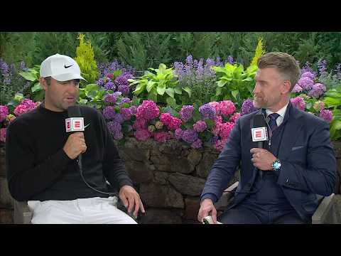Scottie Scheffler on his resilience in Round 2 🗣️ 'Extremely challenging start' | PGA Championship