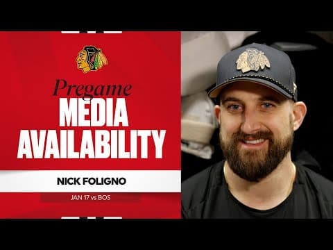 "I respected that about them the most." | Nick Foligno Pregame 1.17.26