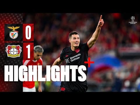 Champions League highlights: Victory at Benfica thanks to Schick goal