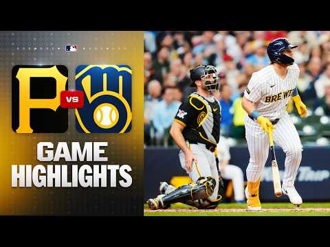 Pirates vs. Brewers Game Highlights (4/26/26) | MLB Highlights