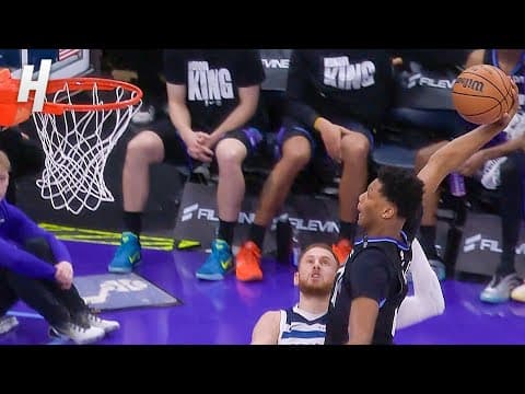 Ace Bailey CAUGHT a BODY on Donte DiVincenzo😳